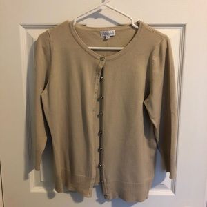 Button down cardigan